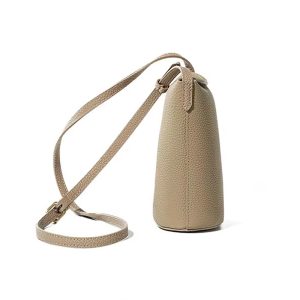 mini sac vase cuir vue laterale