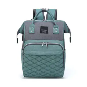 Sac A Dos A Langer Grande Capacite Bicolore Vert