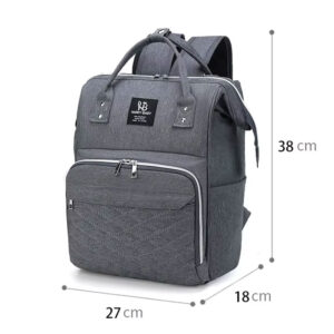 sac à dos à langer grande capacité en tissu oxford imperméable