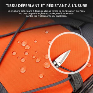 sac à dos hybride outdoor & travail 30l ergonomique nylon ripstop