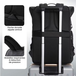 sac à dos roll top extensible