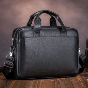 porte documents homme en cuir véritable pour ordinateur 15,6 pouces – modèle business héritage