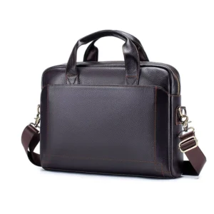 Porte Documents Cuir Homme Business Vue Biais