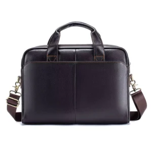 Porte Documents Cuir Homme Business Vue Face