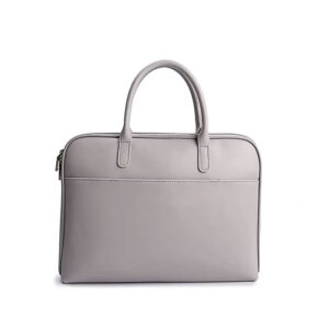 Porte Documents Cuir Ordinateur 14 Pouces Luisa Gris