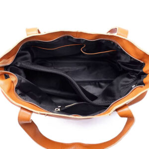 sac cabas cuir souple grande capacité cuir véritable fait main