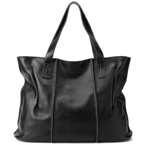 sac cabas cuir souple grande capacité cuir véritable fait main