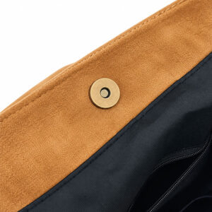 Grand Sac Cabas Hobo Suedine Modele Anneli Fermeture Clipsee