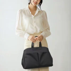 Sac A Langer Bebe Pratique Elegant Modele Audrey Noir Elegant