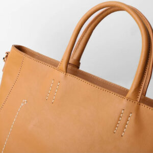 Sac A Main Cuir Pleine Fleur Cabas Modele Lea Finitions Qualite