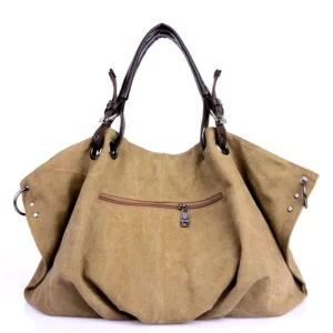 Sac Cabas Toile Coton Tina Vue Arriere