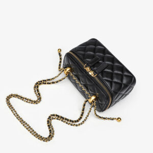 Mini Sac Boite Matelasse Chaine Modele Vivi Chaine Reglable