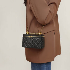 Mini Sac Boite Matelasse Chaine Modele Vivi Sac Urbain