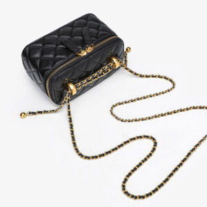 Mini Sac Boite Matelasse Chaine Modele Vivi Vue Dessus