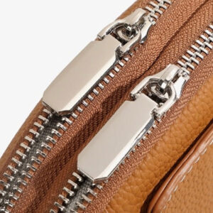 Pochette Bandouliere Arrondie Cuir Modele Suzy Quincaillerie Acier Inoxidable