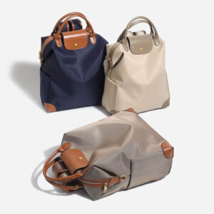 Sac A Dos Urbain Nylon Femme Compatible Trolley Modele Anne 3 Coloris