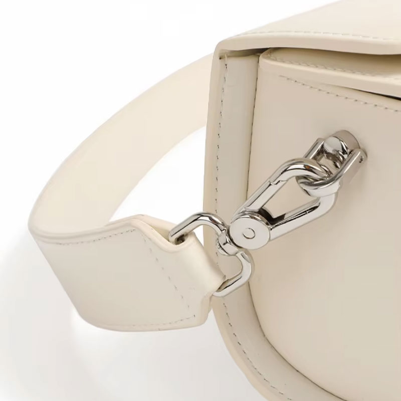 Sac A Main Bandouliere Mini Malle Margot Blanc Bandouliere Amovible
