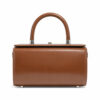 Sac A Main Bandouliere Mini Malle Margot Marron