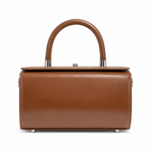 Sac A Main Bandouliere Mini Malle Margot Marron