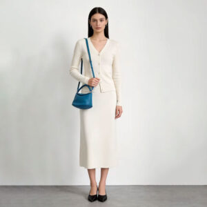 Sac A Main Cuir Demi Lune Modele Pauline Port Epaule Bandouliere Fine
