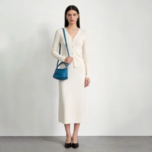 Sac A Main Cuir Demi Lune Modele Pauline Port Epaule Bandouliere Fine