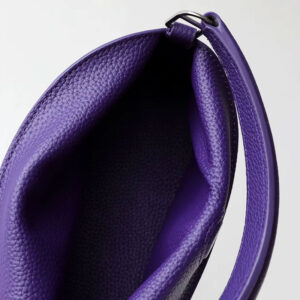 Sac A Main Cuir Demi Lune Modele Pauline Un Seul Compartiment