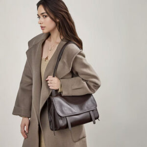 Sac Bandouliere Rabat Cuir Modele Elodie Portage Epaule