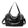 Sac Hobo Grande Capacite Cuir Louise Noir