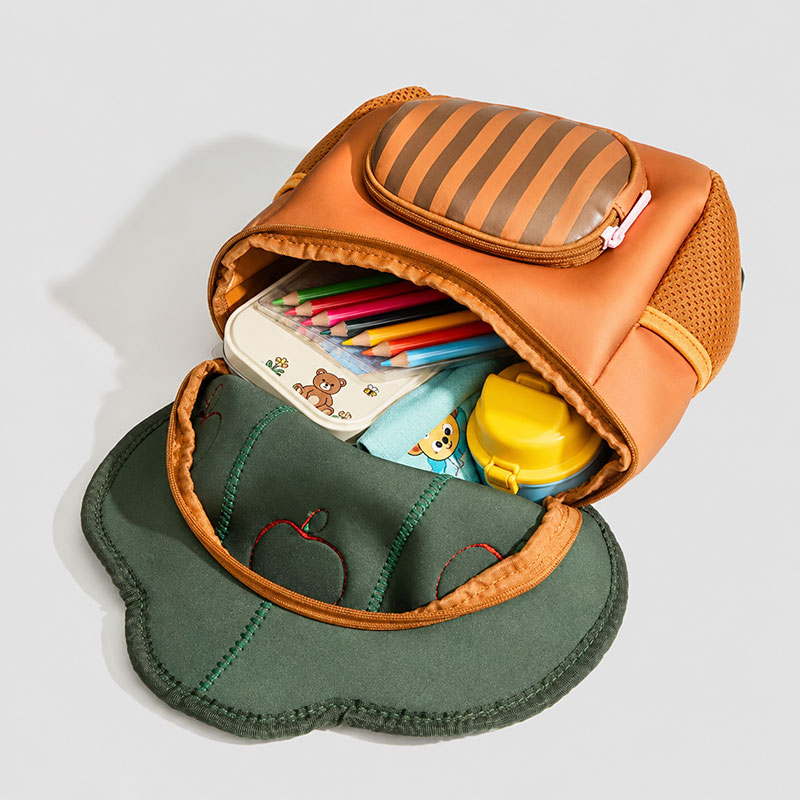 Sac A Dos Enfant Champignon Pilou Vue Interieure