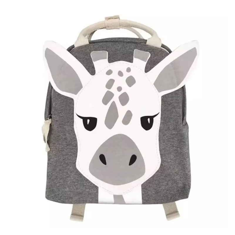 Sac A Dos Enfant Coton Sacha Girafe