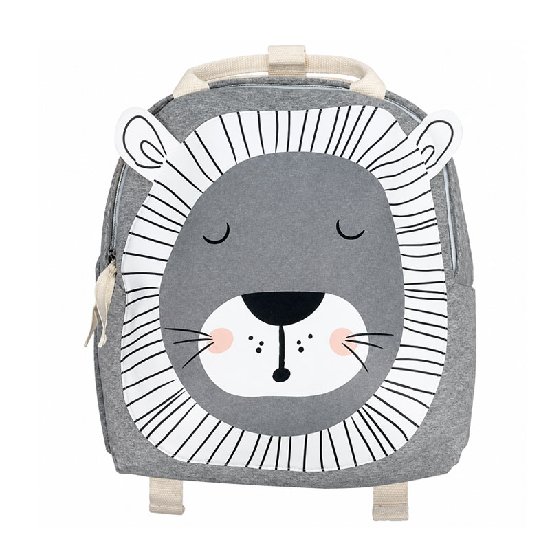 Sac A Dos Enfant Coton Sacha Lion