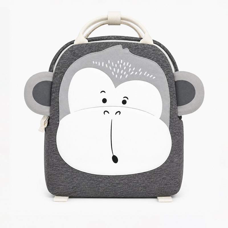 Sac A Dos Enfant Coton Sacha Singe