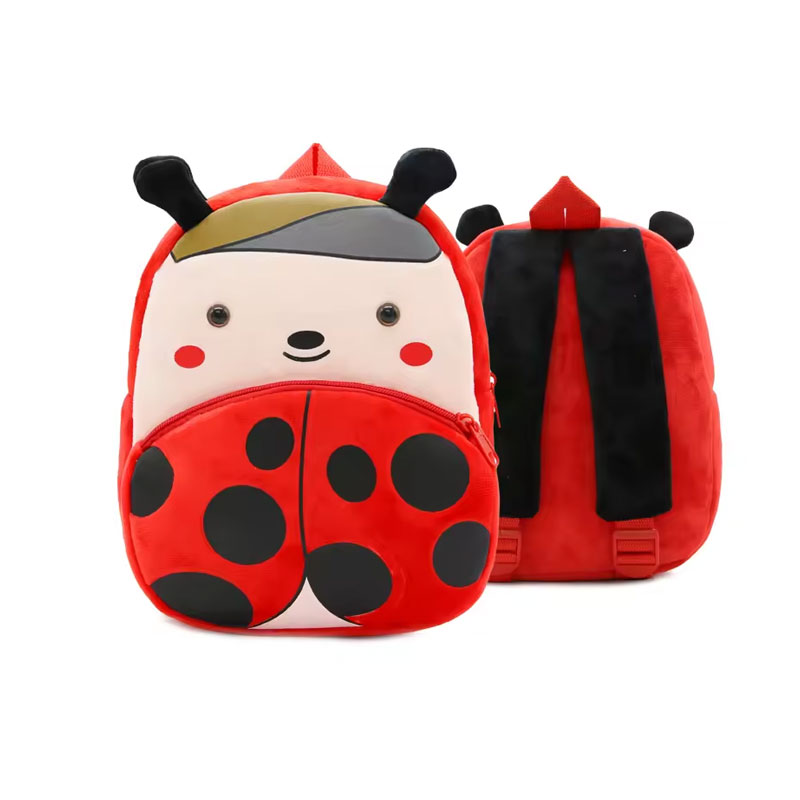 Sac A Dos Peluche Enfant 3d Modele Coccinelle