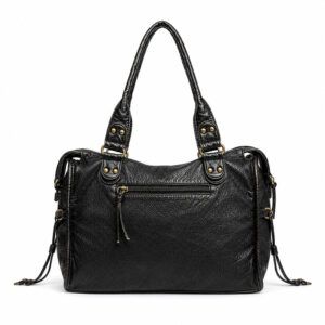 Sac Cours Effet Cuir Lave Rock Roxane Vue Arriere